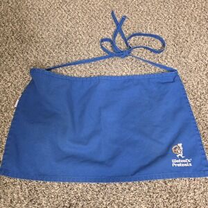DayStar Apparel Wetzel's Pretzels Waist Apron Mens One Size Blue Server Uniform